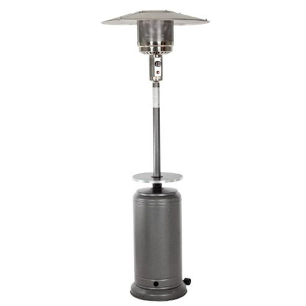 Golden Flame 46,000 BTU XL-Series Stainless Steel Patio Heater with Wheels Propane Golden Flame 46,000 BTU XL-Series Stainless Steel Patio Heater with Wheels Propane